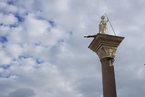 Sea Channel statue in Venice