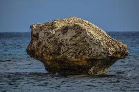 Rock at Water Sea