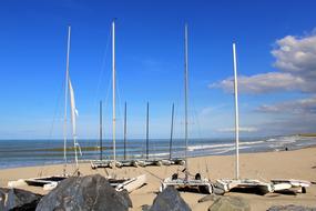 Oostende Belgium North Sea