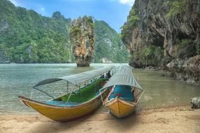 Phang Nga Bay in Thailand