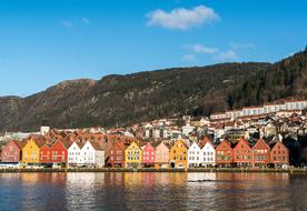 Norway Bergen Coast landscape