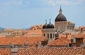 Dubrovnik Croatia Architecture roofs