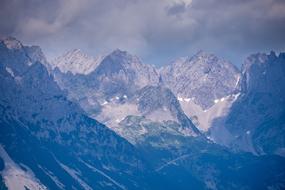 Snow Panorama Mountain