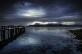 Lofoten Fishing Village sea