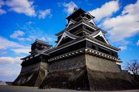ancient Kumamoto Castle, Japan