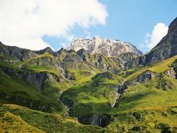Landscape of scenic Mountain Nature