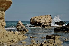 Rocky Coast Seashore