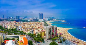 Barcelona Spain sea City