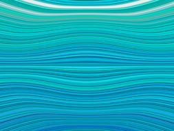 Colorful pattern with waves of different shades, clipart