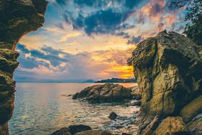 Craggy Coast Rocks
