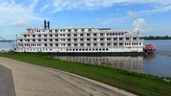 ferry on the Mississippi River, Louisiana
