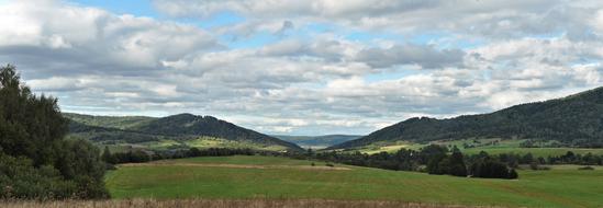 Mountains Panorama Landscape