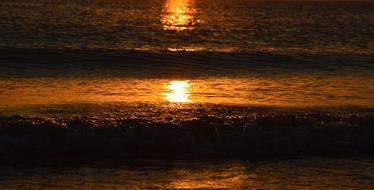 Sunset Panorama red sea