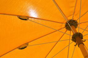 Yellow Parasol Summer umbrella