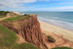 Praia Da Falesia Coast in Portugal