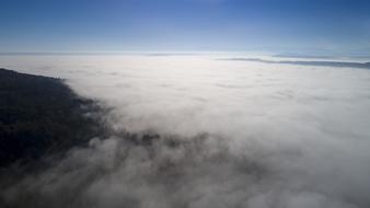 landscape Above The Clouds Fog