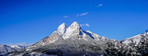 Nature Snow Mountain