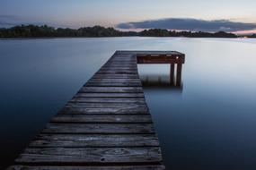 Jetty Pier on Lake
