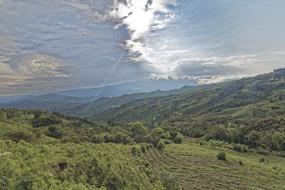 Colombia Mountains Landscape