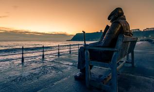 Seascape Sculpture Giant Bench