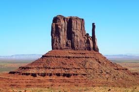 landscape of Usa Nature National Park sandstone