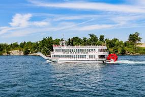 Waters Travel Boat at sea