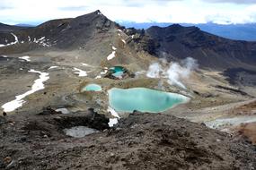 Emerald Lakes Tongariro Alpine