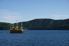 Hakone Pirate Boat Japan