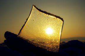 Baikal Lake Ice