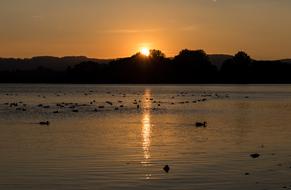 Sunset Dusk beach nature