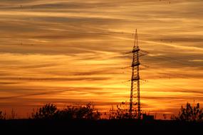 Sunset Power Pylon Orange