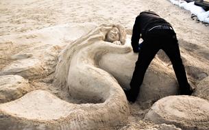 Sand Sculpture Art