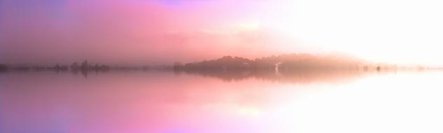 Landscape Pink Water