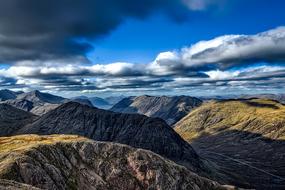 Glen Coe in Scotland