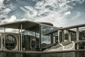 Berlin Spree Government Buildings