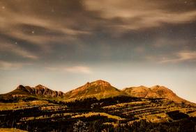 Mountains Landscape Sky