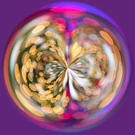 christmas bulb green ornament