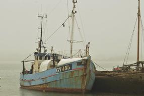 Boat Mist Water