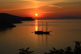 Sunset Landscape Sea
