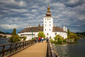 castle in gmunden, austria