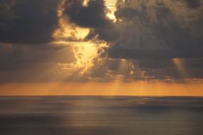 Sunset Water Dusk