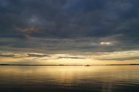 Sunset Sky and River