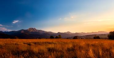 Mountains Valley Meadow