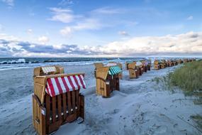 chairs on Sea beach