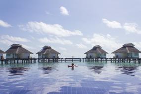 Baths The Maldives Person