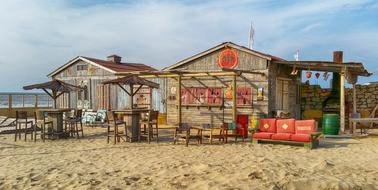 Beach Hut Holland Sea