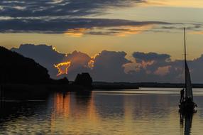 Sunset Waters Dawn
