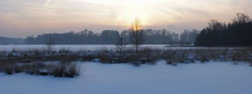 Snow Water Winter