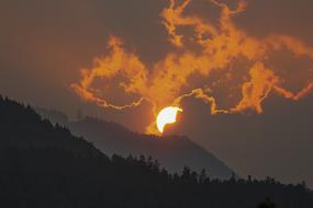 Sunset Dawn Nature