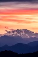 Switzerland Sunset Dusk